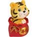 Hoement 2 pcs year of the tiger bobble head ornament 2022 new year sculpture good luck figurines zoo miniature cars bubble toys Home Animal Decoration resin office the bubble God of Wealth Redx2pcs 6X6X9.5CMx2pcs - Buy Online on GoSupps.com