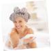 1Pc Striped dry hair cap absorbent head wrap bandanas for women head wraps for women hat for women headbands for girls Bath Caps Miss take a bath fiber dry shower cap As Shown 28x25cm - Buy Online on GoSupps.com