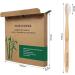 FINEVERNEK 12 Pack Bamboo Toothbrushes - Eco-Friendly Biodegradable BPA-Free & Vegan | Sustainable Wooden Toothbrush Set for Healthy Smiles - Buy Online on GoSupps.com