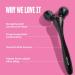 Shop BABE ORIGINAL Facial Massage Pro Roller | Cooling Zinc Alloy Dual-Headed Face Massager for Sculpting & Firmness - International Shipping Available - Buy Online on GoSupps.com