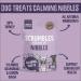 Scrumbles Nibbles 100% Natural Calming Dog Treats - Grain Free Turkey Training Treats 100g - Buy Online on GoSupps.com
