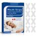 Mouth Tape for Sleeping 60Pcs Advanced Gentle Sleep Mouth Tape for Nasal Breathing Anti Snoring Mouth Strips Sleep Strips for Nose Breathing Improve Sleep Quality and Instant Snoring Relief