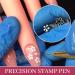 Nail Art Stamp Pen Set 6PCS Nail Art Pen Set Nail Art Flower Stamp Pen Nail Graffiti Nail Art Dotting Tools Stamp Nail Art Tool with 6 Different Patterns Easy to Use (1Set * 6Pcs) - Buy Online on GoSupps.com