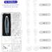 Buy Gleavi Silicone Nose Pads & Accessory Set for Reading Glasses Sunglasses & Repairs Non-Slip Comfort - Buy Online on GoSupps.com