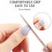 3 Pieces Set Cuticle Pusher Pedicure Cuticle Pusher Tool Kit Nail Cuticle Fork Nail Remover Tool for Toe Nail Care Manicure Dead Skin Removal Tool with File Cutter - Buy Online on GoSupps.com