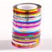 10 Rolls Glitter Nail Art Striping Tape Lines Width 2mm-Striping Tape for Nail Art-Nail Striping Tape Foil-Nail Striping Tape Thick-Nail Striping Tape with Dispenser-Self-Adhesive DIY Nail Art Tape - Buy Online on GoSupps.com
