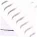 Baluue 6 Sheets Eyebrow Sticker Realistic Eyebrow Transfer Makeup Decals Eyebrow Stickers Stick on Eyebrows - Buy Online on GoSupps.com