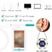 Jteremy Digital Otoscope 4.3 Screen, 6 LED Lights, 5.5mm Camera, IP67 Waterproof - Ear Wax Removal Tool - Buy Online on GoSupps.com