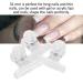 50pcs C Curve Nail Extension Clips - Multi-Functional Plastic Nail Art Accessories | Curve Nail Pinching Tool for Perfect Manicures - Buy Online on GoSupps.com