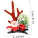 POPETPOP 2 Pairs Christmas Hair Clips Toddler Clips for Girls Hair Women's Hair Clips Hair Clips for Kids Christmas Reindeer Antlers Headband Deer Horns Hair Holder Hair Decoration Clothing - Buy Online on GoSupps.com