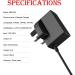 MEROM Water Flosser Charger for YLA-03010 Power Cord - Compatible with Waterpik WP360, WP462, WP450 - Power Adapter Supply - Buy Online on GoSupps.com