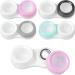 20PC Contact Lens Container Set - Travel-Friendly Screw Cap Cases in 5 Colors for Lenses & Glasses - Buy Online on GoSupps.com