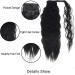 BERRYLION Ponytail Hair Extension Water Wave Ponytail Extension|Synthetic Pony Tails Extensions|Curly Ponytail Extension 24 Inch-Black Water Wave Black - Buy Online on GoSupps.com