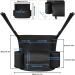 Adiwo Car Organizer: PU Leather Seat Storage Bag - Black | Durable Console Organizer for Liner, Pets, Children | Front Seat Purse Holder - Buy Online on GoSupps.com