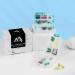 Muchengbao 4 Pack Weekly Pill Box 7 Days 10 Compartments Easy Open Medication Organizer - Buy Online on GoSupps.com