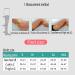 Medical Grade Compression Stockings 20-30 mmHg | Unisex Open Toe Knee-High | Firm Support for Varicose Veins | Flesh & Black XL - Buy Online on GoSupps.com