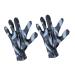 Mikinona 1 Pair Moisturizing Hand Softening Gloves Hydrating Glove Hand Spa Gloves Hand Cream for Dry Hands Moisturizing Gloves Hand Care Gloves Aluminum Platinum Paper