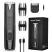 ATESON Groin Hair Trimmer for Men, Electric Body Hair Trimmer, Pubic Hair Trimmer with LED Light, Beard Trimmer Body Groomer Ball Shaver Waterproof, Black, Body Hair Trimmer(H620)