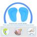 Kids Gel Orthotics Arch Support Pads for Flat Feet - O/X Type Leg Corrective Insoles Silicone Posture Corrector for Plantar Fasciitis Shock Absorbing Inserts for Children - International Shipping Available - Buy Online on GoSupps.com