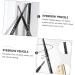AUTSUPPL 2 1 Eyebrow Makeup Tools Microblading Pencil Eyebrow Pencil Black Makeup Eyebrow Brush Pencils Grey 1 count (Pack of 1) Grey - Buy Online on GoSupps.com