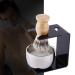 Premium 4-in-1 Shaving Set for Men - Black Holder Nylon Brush Stainless Steel Bowl & Soap - Ideal Gift - Buy Online on GoSupps.com