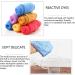 Kabinga 4-Piece Turban Set with Buttons - Fast-Drying Soft Microfiber Hair Towels for All Hair Types | Unisex Youth Absorbent 4L - Buy Online on GoSupps.com