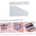 STOBOK 2pcs Cast Making Case Epoxy Diy Crystal Silicone Storage Mold Resin Rack Lipstick White 8x14cm - Buy Online on GoSupps.com
