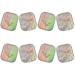 Ultechnovo Accessories 8 Party color tweezers Reiset Set Purchased glasses case Introductor EyEdetui holder care box mini girls plastic tweezers