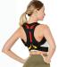 Adjustable Back Posture Corrector Brace Support Belt Back Band Invisible Spine Lumbar Shoulder Posture Correction For Women Men Black S