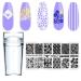 French Nail Stamper Set - Clear Silicone Stamping Jelly with Scraper for DIY Nail Art - Transparent, No Misplacement - Nail Manicure Kit - Buy Online on GoSupps.com