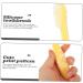 Seaesfoufu Toddler Toothbrush - Portable Baby Tooth Cleaner | Essential Baby Accessories | 1 Pack - Yellow - Buy Online on GoSupps.com