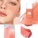 Pakivs Cream Liquid Blush - Long Lasting Waterproof Matte Velvet Mousse Texture Cheek Stick Makeup in Peach Blush - Buy Online on GoSupps.com