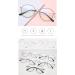 Buy Flydo Women's Blue Light Filter Glasses - Stylish Screen Protection for PC TV & Gaming - Silver Frame - Buy Online on GoSupps.com
