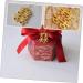 NUOBESTY 100pcs Box Happy Word Accessories Candy Bags Chinese Decorative Xi Character Alloy Sugar Bag - Buy Online on GoSupps.com