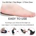 Xshum Adjustable Supination & Overpronation Insoles - Medial & Lateral Heel Cups for Foot Alignment, Knee Pain, Bow Legs, Osteoarthritis - Large Black - Buy Online on GoSupps.com