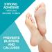 Steins Moleskin Kidney Shaped Ball of Foot Pads - Metatarsal Cushion for Callus & Blisters - 8 Count - Buy Online on GoSupps.com