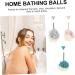Shop Minkissy 2 Sets 3pcs Bath Balls & Loofahs - Ideal for Shower & Body Scrub | International Shipping - Buy Online on GoSupps.com
