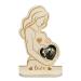SUNYOK Pregnant Picture Frame Ultrasound Picture Baby Ultrasound Photo Frame Pregnant Woman Picture Frame Made of Wood Pregnancy Gift for Expectant Mother to Be Baby Shower Mother's Day Pregnant Mom