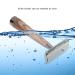 Udavivi Double Edge Safety Razor | Zinc Alloy Manual Razor with Wooden Handle | Reusable & Eco-Friendly for Men - Buy Online on GoSupps.com