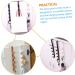STOBAZA 6 Pcs Portable Hanging Rack for Clothes Cubicle Accessories Over Door Organizer Door Frame Nordic - Buy Online on GoSupps.com
