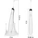 Ear Wax Removal Tool Kit with Lights & 4 Replacement Spoons - Safe Ear Cleaner for Adults & Kids - Soft Silicone - White - Buy Online on GoSupps.com