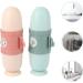 Buy Cabilock Submarine Design Travel Toothbrush Holder & Water Cup Set - Portable Camping Kit (Pink & Green) - Best eCommerce Shipping Worldwide - Buy Online on GoSupps.com