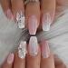 VENEKA Pink Gradient Glitter Nails Gradual Change Butterfly Rhinestones Nails Wearable Press on Nails Full Cover Nail Tips ABS - Buy Online on GoSupps.com