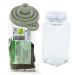 Spice bottle powder + funnel + organic basil 15 g