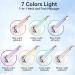 Neck Face Massager 7- IN -1 Multifunctional Facial Massager Face Sculpting Tool for Skin Care at-Home Face Tool with Vibration and Thermal (White) - Buy Online on GoSupps.com