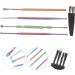 Ear Cleaning Kit - Set of 5 Stainless Steel and Plastic Tools | 14.5x3CM - Buy Online on GoSupps.com