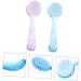 FRCOLOR 4PCS Acrylic Nail Brush Set - Exfoliating Silicone Face Wash Scrubber & Cleansing Brushes for Spa & Home Use - Buy Online on GoSupps.com
