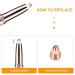 Finishing Touch Flawless Brows Eyebrow Pencil Hair Remover Replacement Head 18K Gold - 4pcs - Buy Online on GoSupps.com