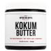 Pure Kokum Butter - Vegan Thickener / Scent-Free Base for Whipped Body Butter, Soap Making Supplies, Lotion Bars, Lips Balms - Light & Firm (8 oz Jar) 8 Fl Oz Jar (pack of 1)