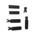 Hair Root Fluffy Clip 4 Pcs Non-Slip Cold Wave Curling Iron for Home Showers Salon DIY Styling Tools (Black)